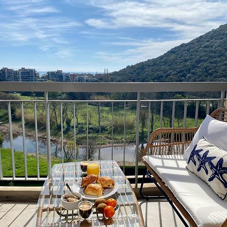 Appartement Luxe Vue Mer Et Collines Avec Piscine Mandelieu Buitenkant foto